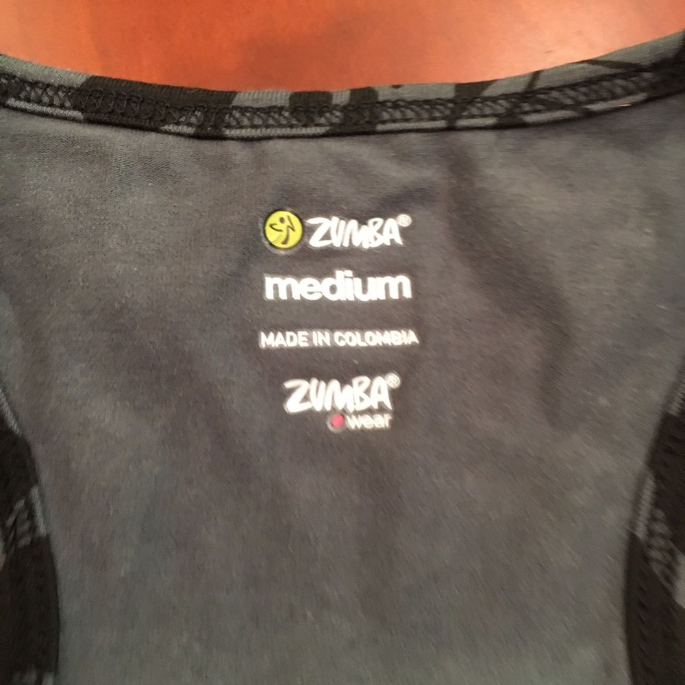 Zumba fitness racer back tank top - Picture 4 of 11